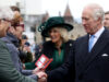 King Charles III Attends Easter Service