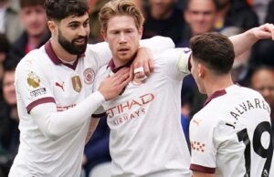 C Palace 2 – 4 Man City