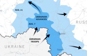 Mapping Ukraine’s Surprise Invasion of Russia