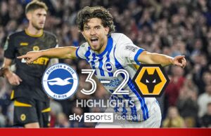 Highlights: Brighton 3-2 Wolves