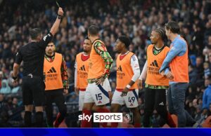 Revealed: Why Arsenal youngster was booked BEFORE making debut v City!