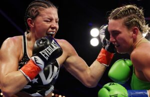 Mikaela Mayer refutes ‘baseless allegations’ as Sandy Ryan confirms police investigation into paint incident | Boxing News