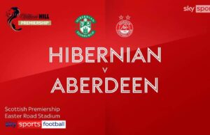 Hibs 3-3 Aberdeen