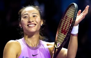 WTA Finals: Qinwen Zheng hammers Jasmine Paolini in just 67 minutes to reach semi-finals in Riyadh | Tennis News